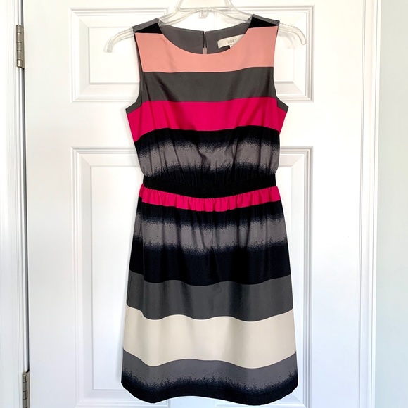 LOFT Dresses & Skirts - LOFT Striped Flare Dress